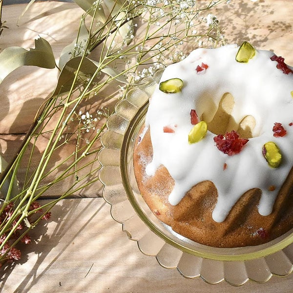 グルテンフリーのアマレットのクグロフ