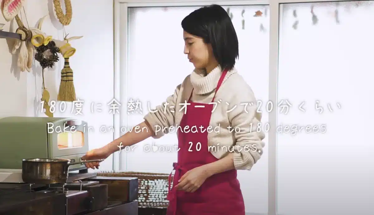 至高のチョコサンドクッキー オーブンでクッキーを焼く